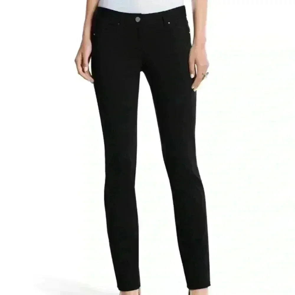 WHBM Black‎ Stretch “The Slim” Fit Skinny Trouser